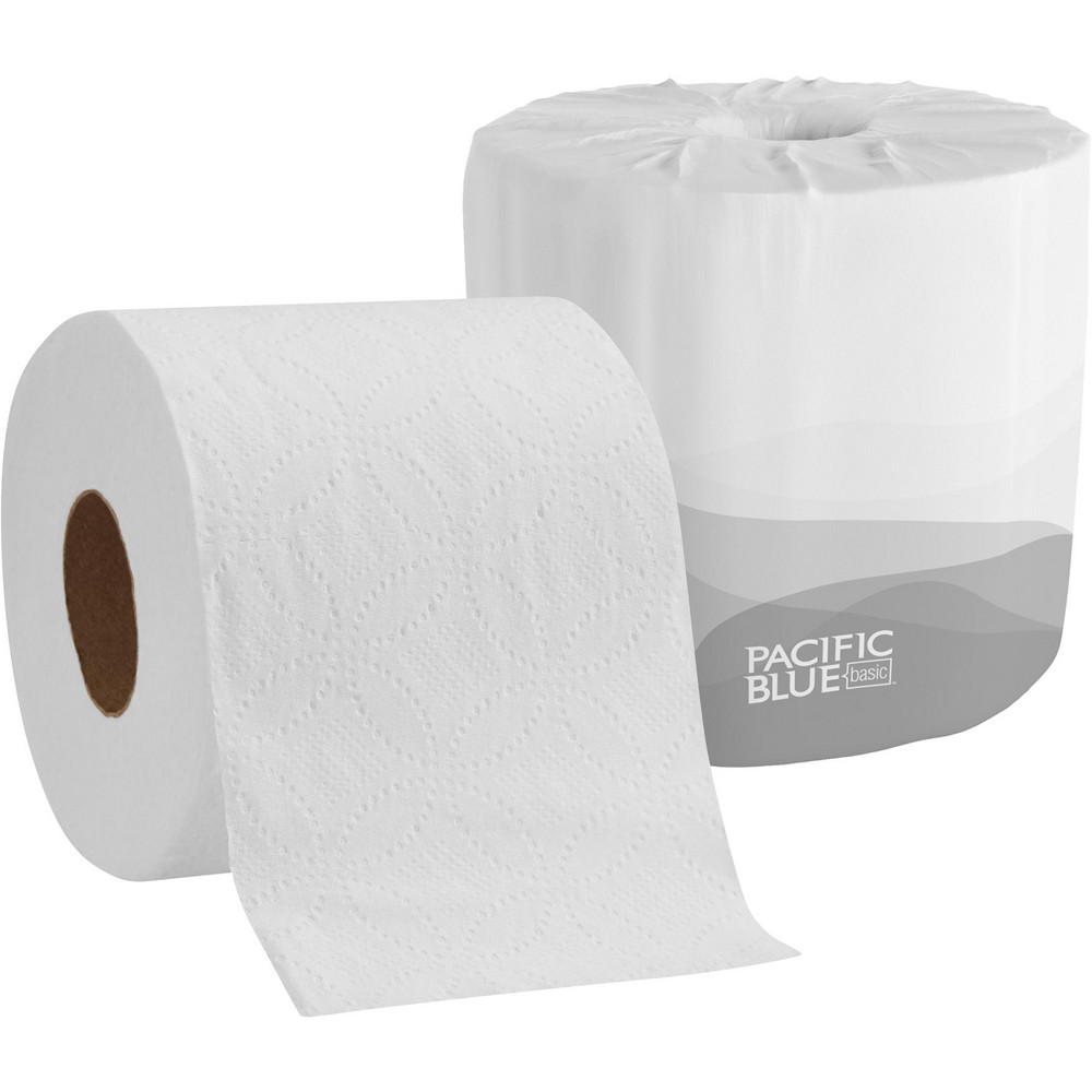 Georgia Pacific Pacific Blue Basic Standard Roll Embossed 2-Ply Toilet Paper - 19885