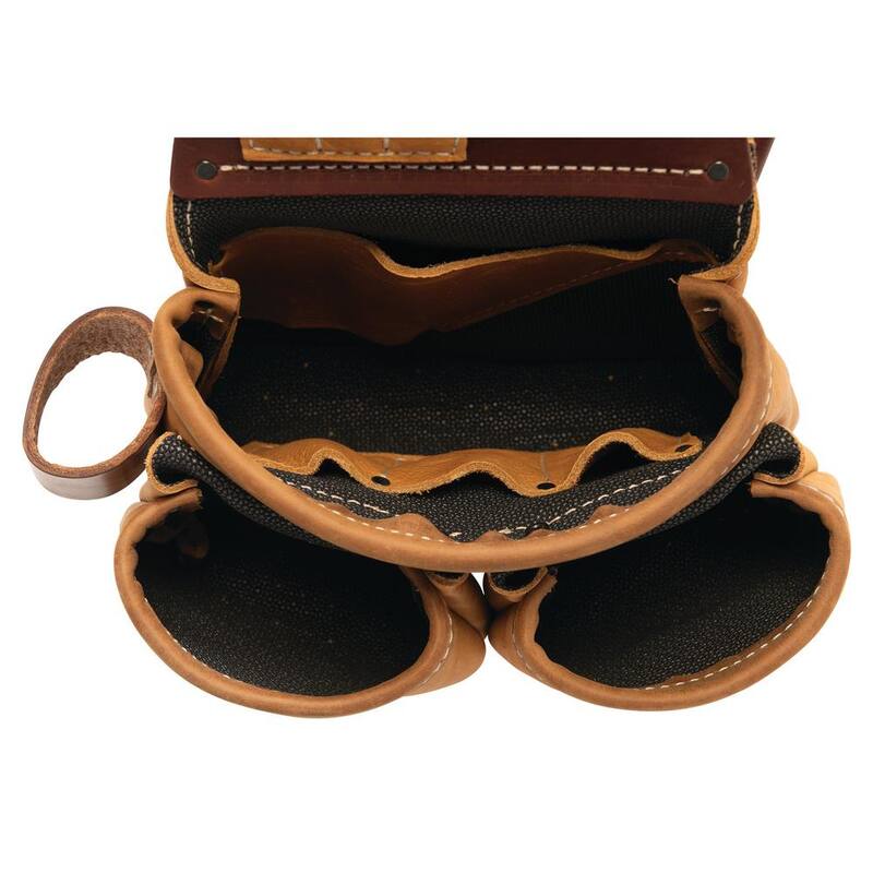 Weaver Tool Gear Super Framer Brown Leather Waist Tool Belt - 85200-45-01