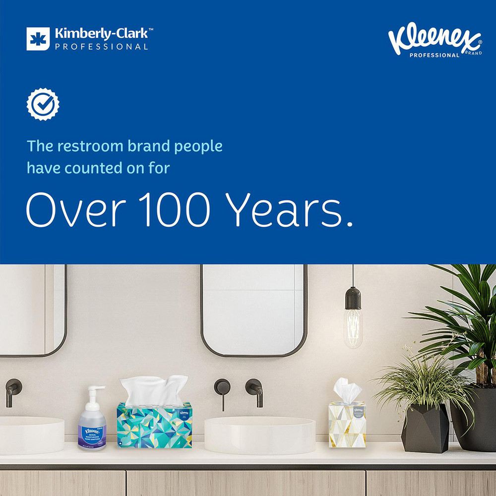 Kleenex Universal Hard Roll Paper Towels (50606), 1.75" Core, with Premium Absorbency Pockets™, White - 50606