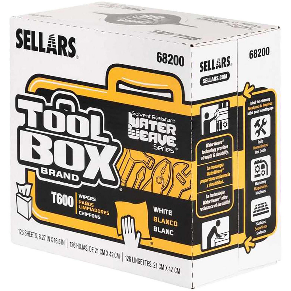 TOOLBOX TOOLBOX   Shop Towel & Industrial Wipes: Dry, 126 Ct - 68200