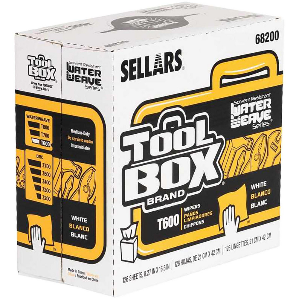 TOOLBOX TOOLBOX   Shop Towel & Industrial Wipes: Dry, 126 Ct - 68200
