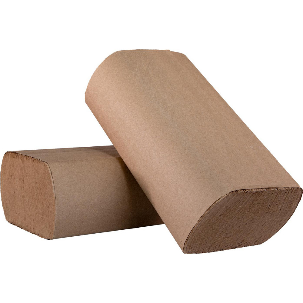 Value Collection Paper Towels: Multifold, Pack, 1.000 Ply, Brown, Recycled Fiber - NP-MFN4000
