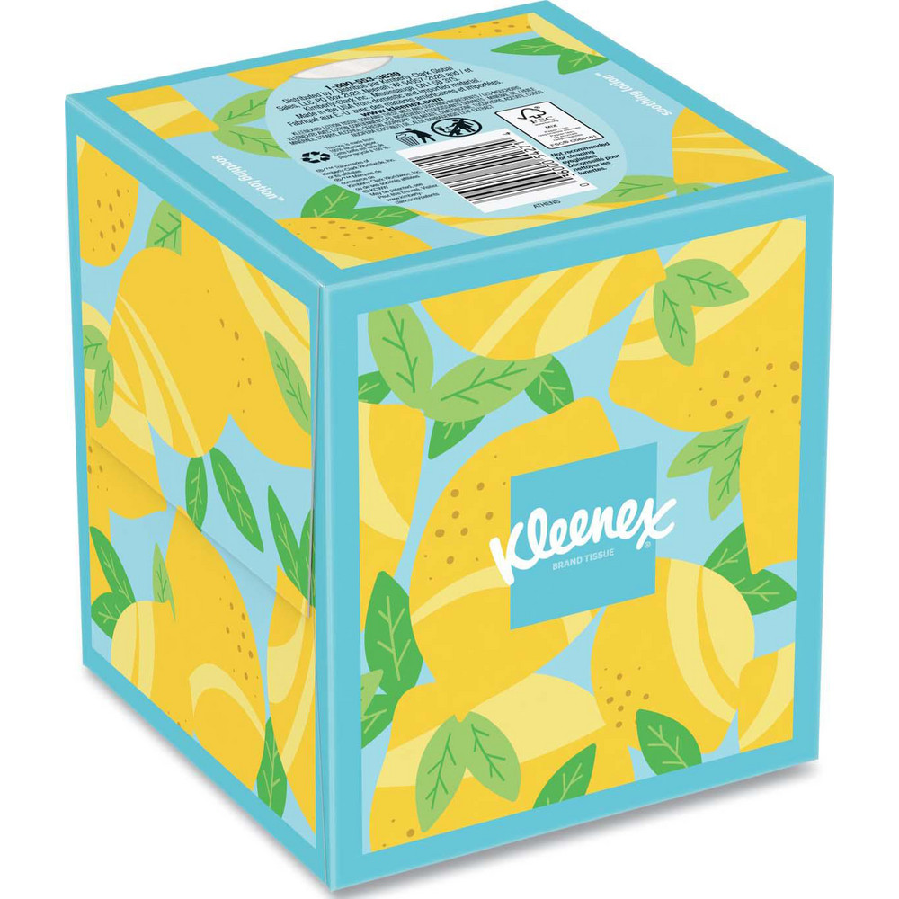 Kleenex Lotion Facial Tissue, 3-Ply, White, 60 Sheets/Box, 27 Boxes/Carton - KCM54271