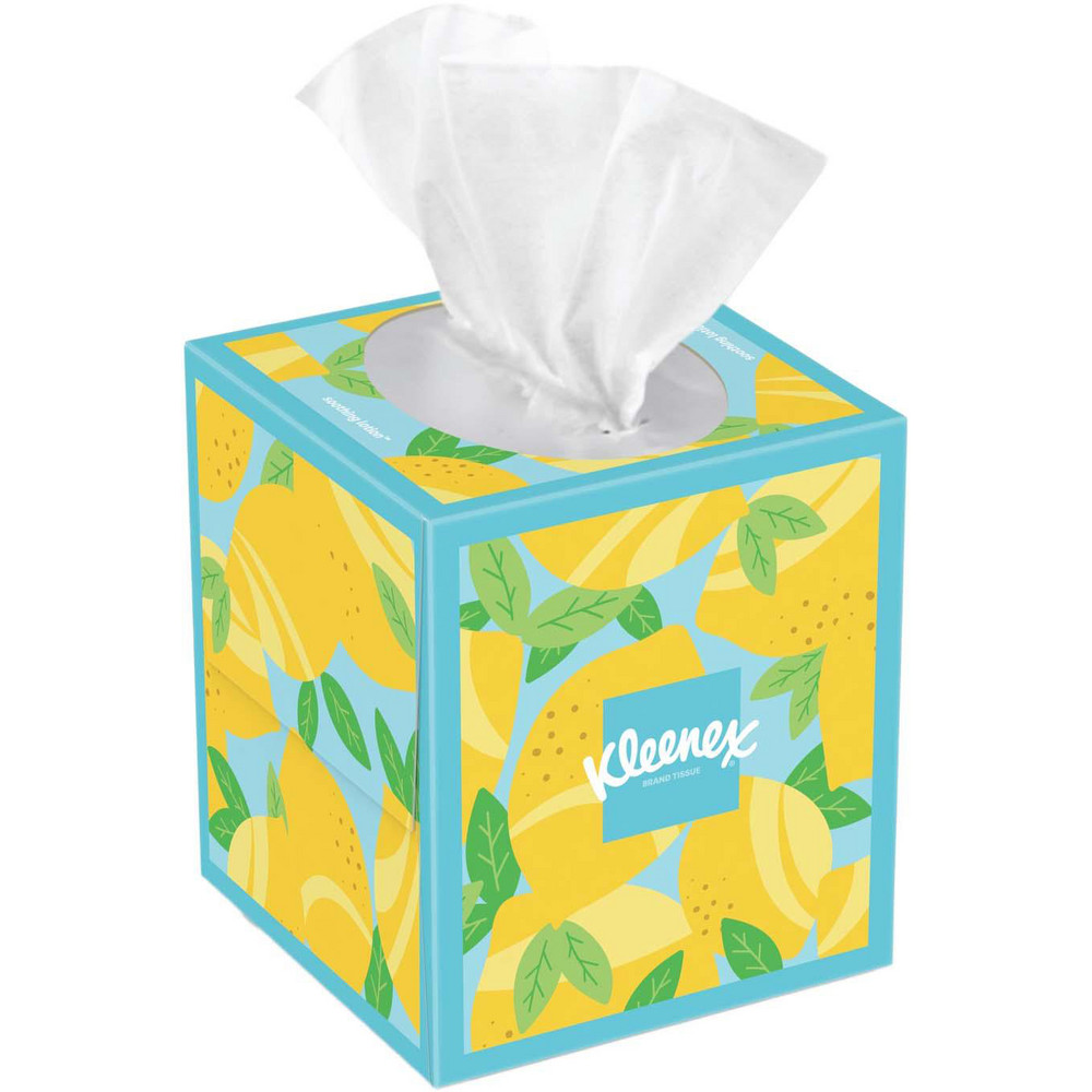 Kleenex Lotion Facial Tissue, 3-Ply, White, 60 Sheets/Box, 27 Boxes/Carton - KCM54271