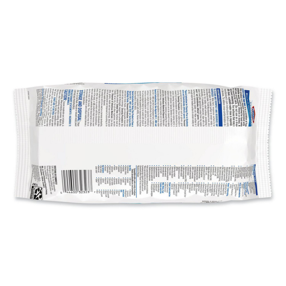 Clorox Healthcare Clorox Healthcare Disinfecting Wipes: Pre-Moistened, 100 Ct - CLO32621