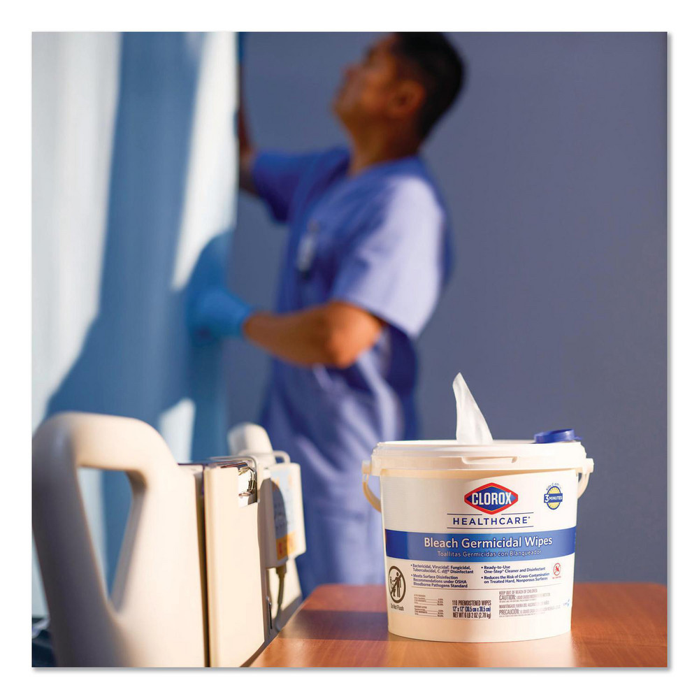 Clorox Healthcare Clorox Healthcare Disinfecting Wipes: Pre-Moistened, 100 Ct - CLO32621