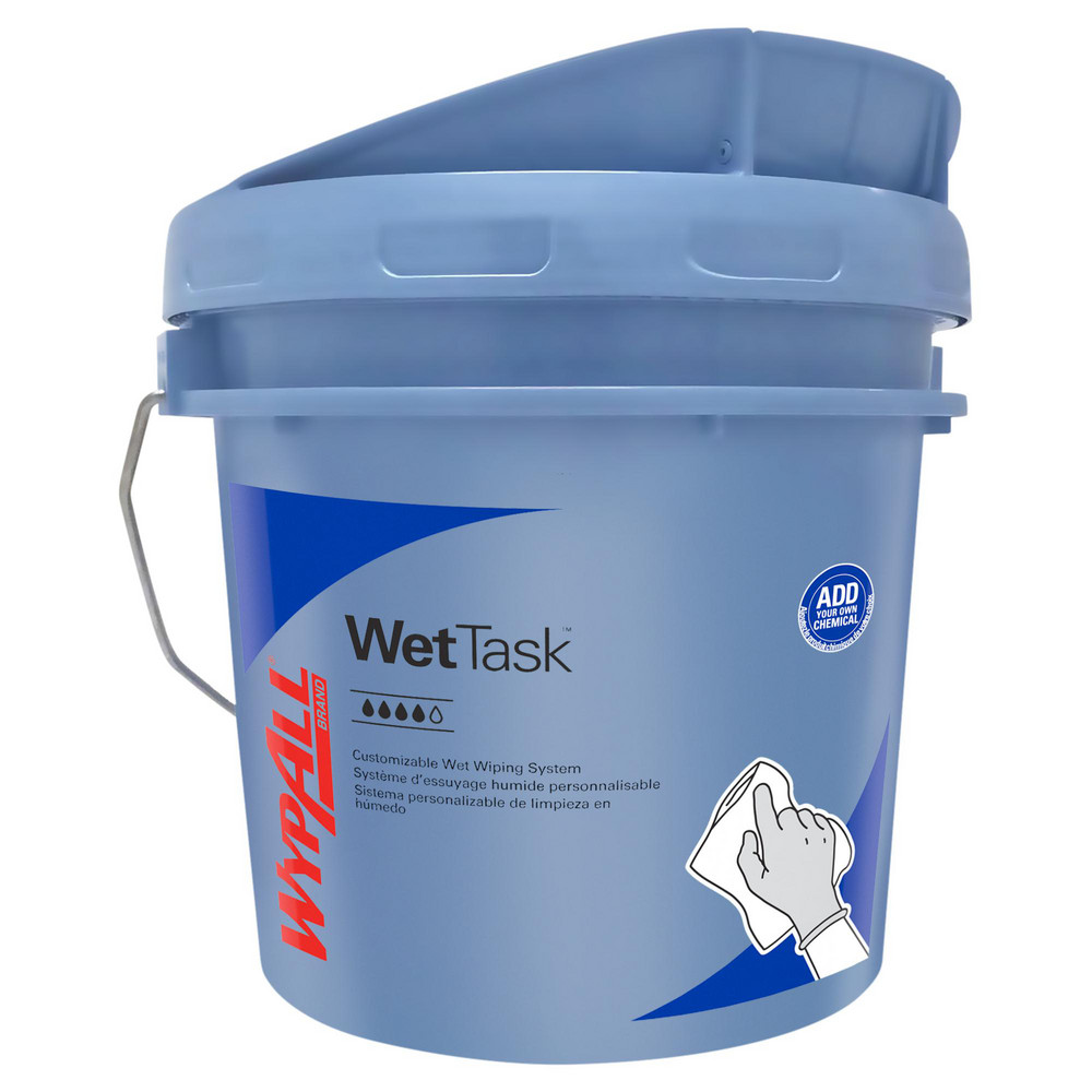 WypAll Wall Mounted Dispenser for WypAll & Kimtech Wipes, Black, Jumbo Roll, 16.8" x 10.8" x 8.8" - 80579
