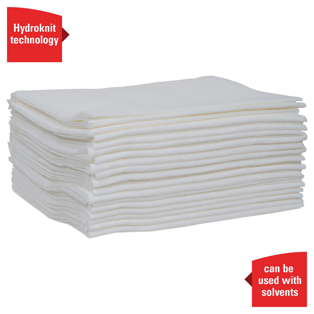 WypAll GeneralClean X60 Multi-Task Cleaning Cloths, Quarterfold, Strong & Absorbent Towels, White - 41083