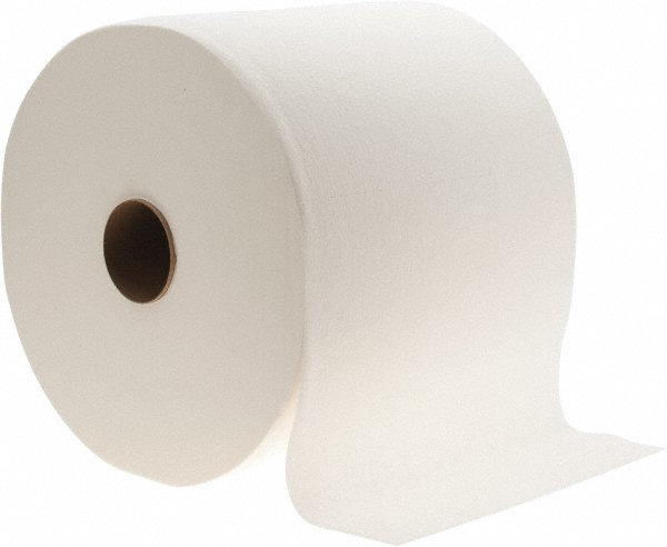 Made in USA Standard Wipers: Dry, 1100 Sheets/Roll, Jumbo Roll, 12.0" x 12.5", White - PB-60307
