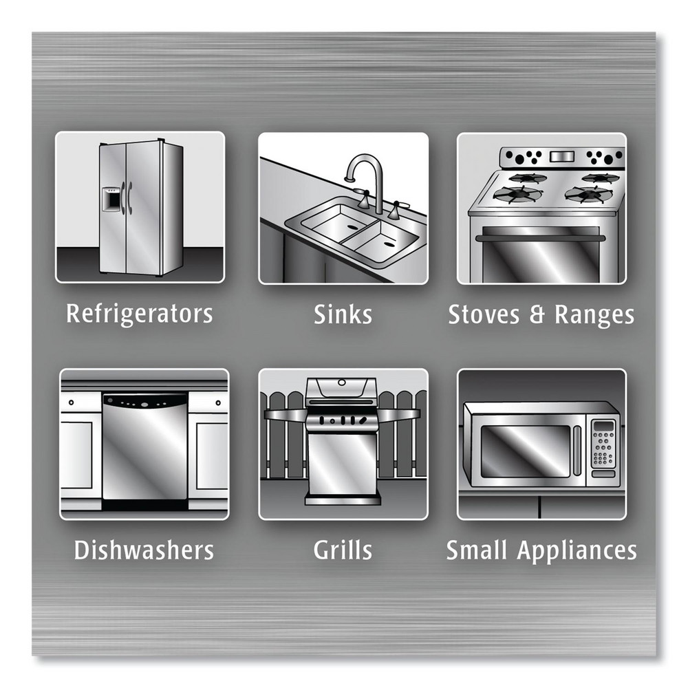 Weiman Weiman Stainless Steel Cleaner Wipes: Pre-Moistened, 30 Ct - WMN92CT