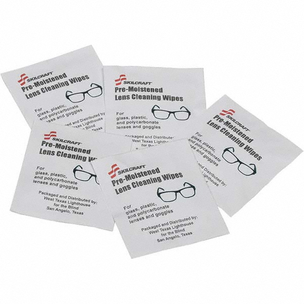 AbilityOne AbilityOne   Glass & Lens Wipes: Pre-Moistened, 100 Ct - 7930016809882