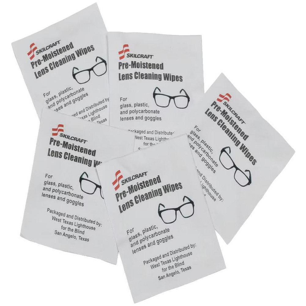 AbilityOne AbilityOne   Glass & Lens Wipes: Pre-Moistened, 100 Ct - 7930016809882