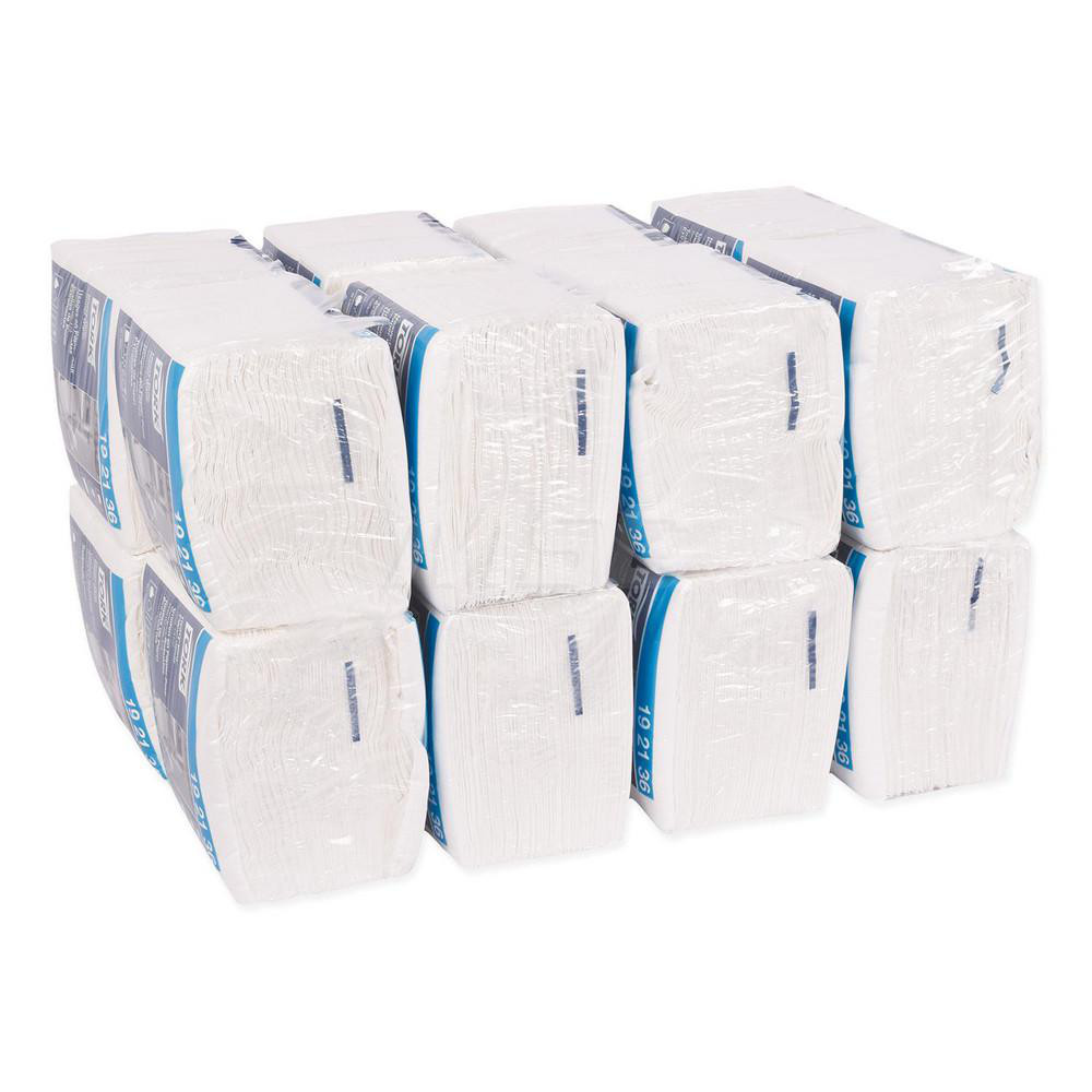 Tork Paper Towels: Multifold, Pack, 1 Ply, Recycled Fiber, White - 192136