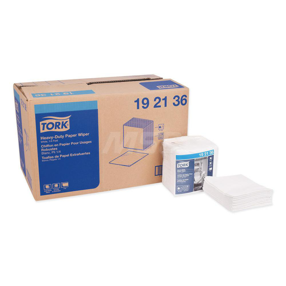 Tork Paper Towels: Multifold, Pack, 1 Ply, Recycled Fiber, White - 192136