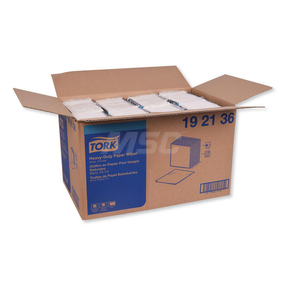 Tork Paper Towels: Multifold, Pack, 1 Ply, Recycled Fiber, White - 192136