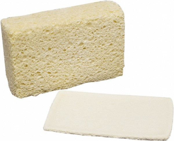 AbilityOne Pack of (12) 5-3/4" Long x 1-3/4" Wide x 1" Thick Scouring Sponges - 7920002402555