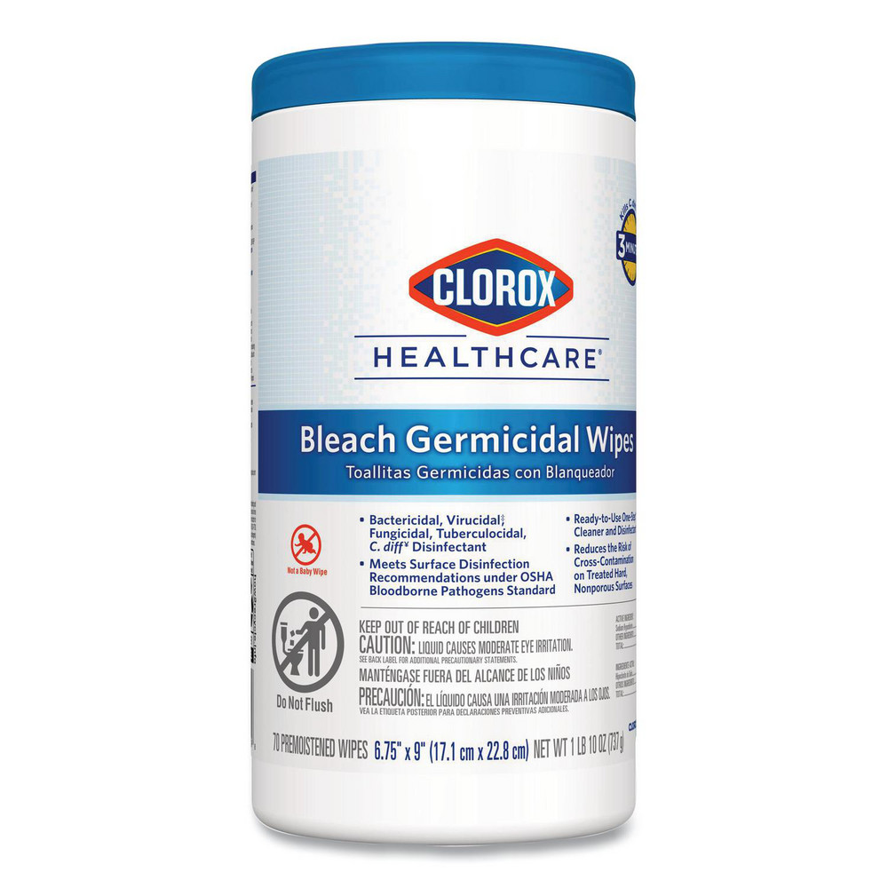 Clorox Clorox   Disinfecting Wipes: Pre-Moistened, 70 Ct - CLO35309CT