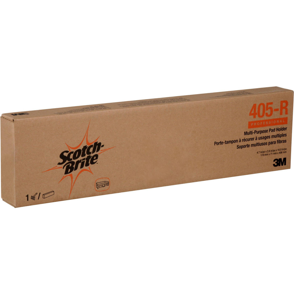 Scotch-Brite Scotch-Brite™ Multi-Purpose Pad Holder 405-R, 4.7 in x 2.8 in x 16 in - 7100079028