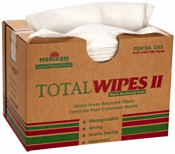 AbilityOne SKILCRAFT   Cleaning Wipes: Dry, 400 Ct - 7920013701364
