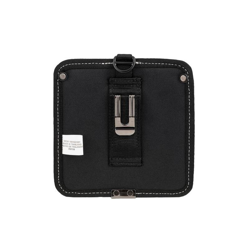 Husky 2 in. Quick Release Work Tool Belt with 7 in. 3-Pocket Clip On Tool Belt Pouch - HD55200-TH-BD