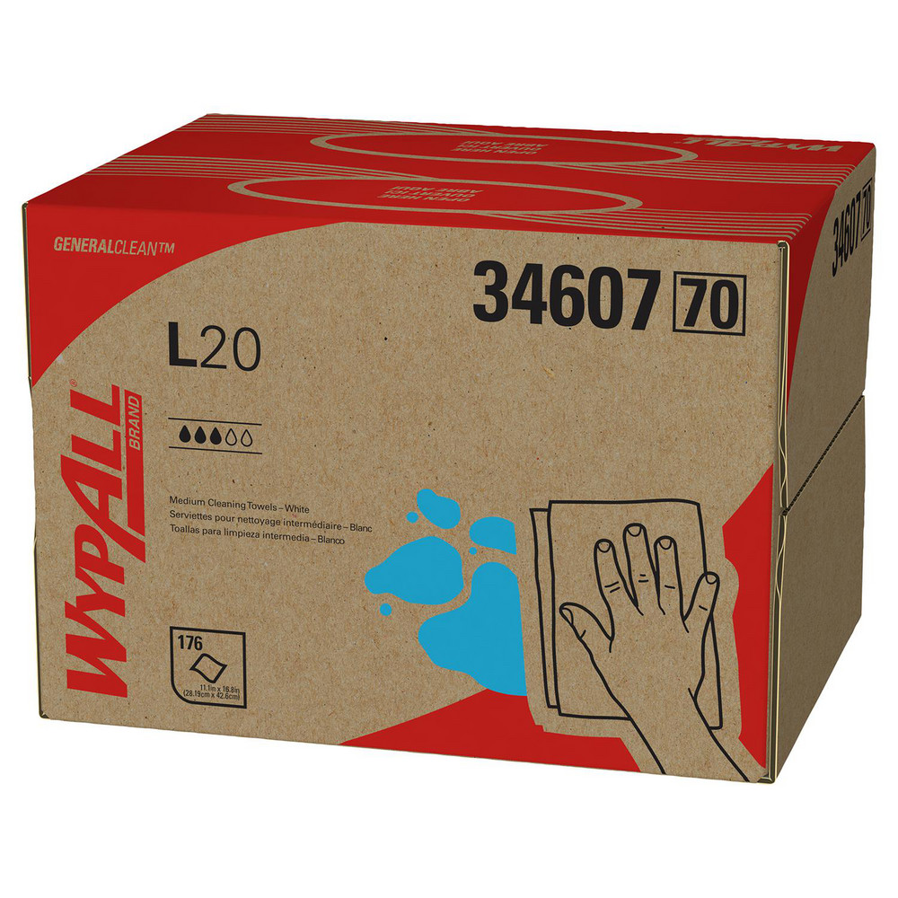 TOOLBOX TOOLBOX   Shop Towel & Industrial Wipes: Dry, 176 Ct - 57200