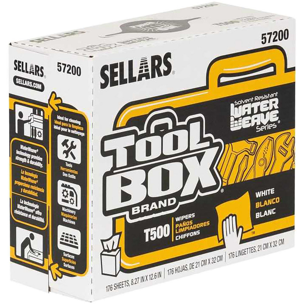 TOOLBOX TOOLBOX   Shop Towel & Industrial Wipes: Dry, 176 Ct - 57200