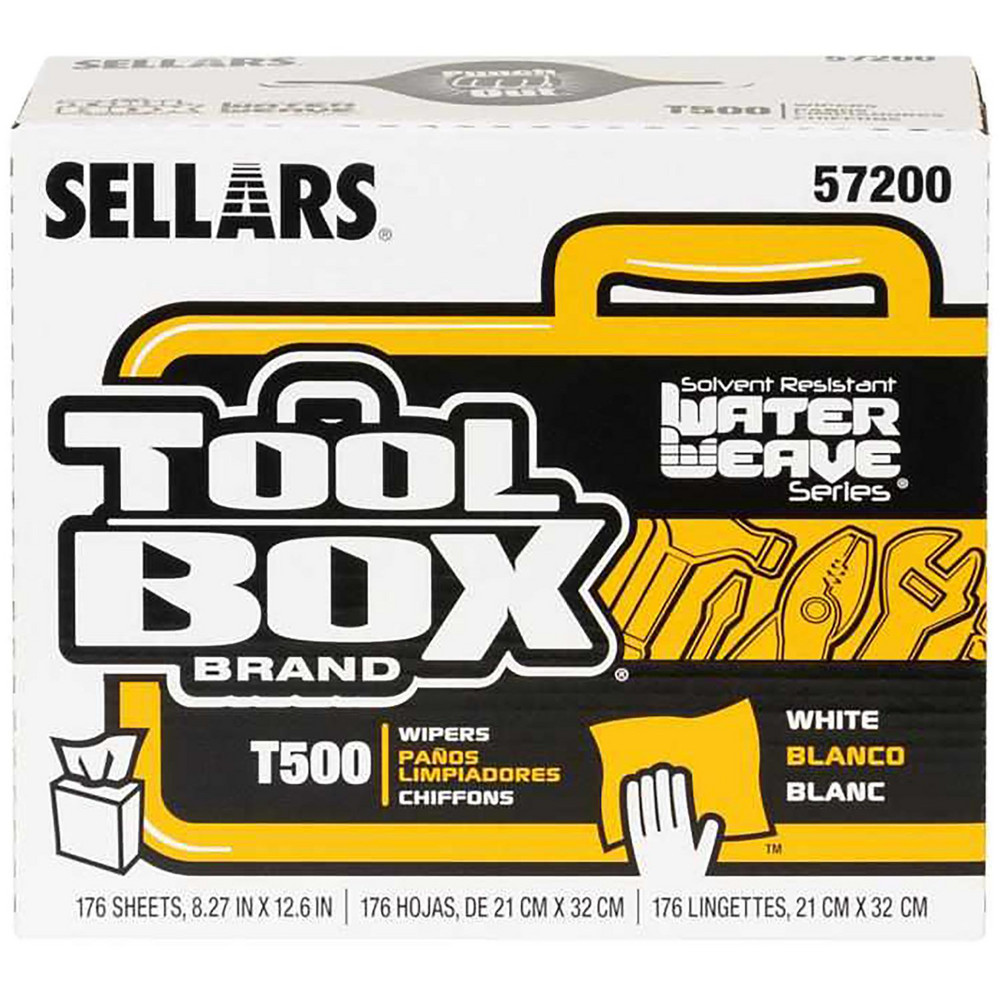 TOOLBOX TOOLBOX   Shop Towel & Industrial Wipes: Dry, 176 Ct - 57200