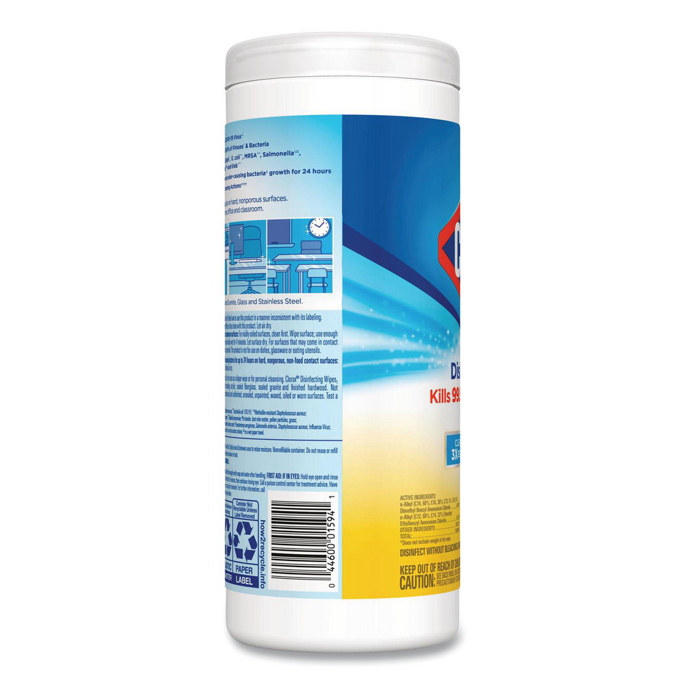 Clorox Clorox   Disinfecting Wipes: Pre-Moistened, 35 Ct - CLO01594CT