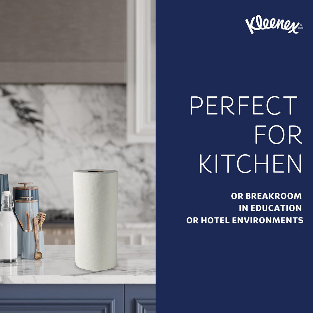 Kleenex Premier Kitchen Paper Towels (13964), Cloth-Like Softness, White - 13964