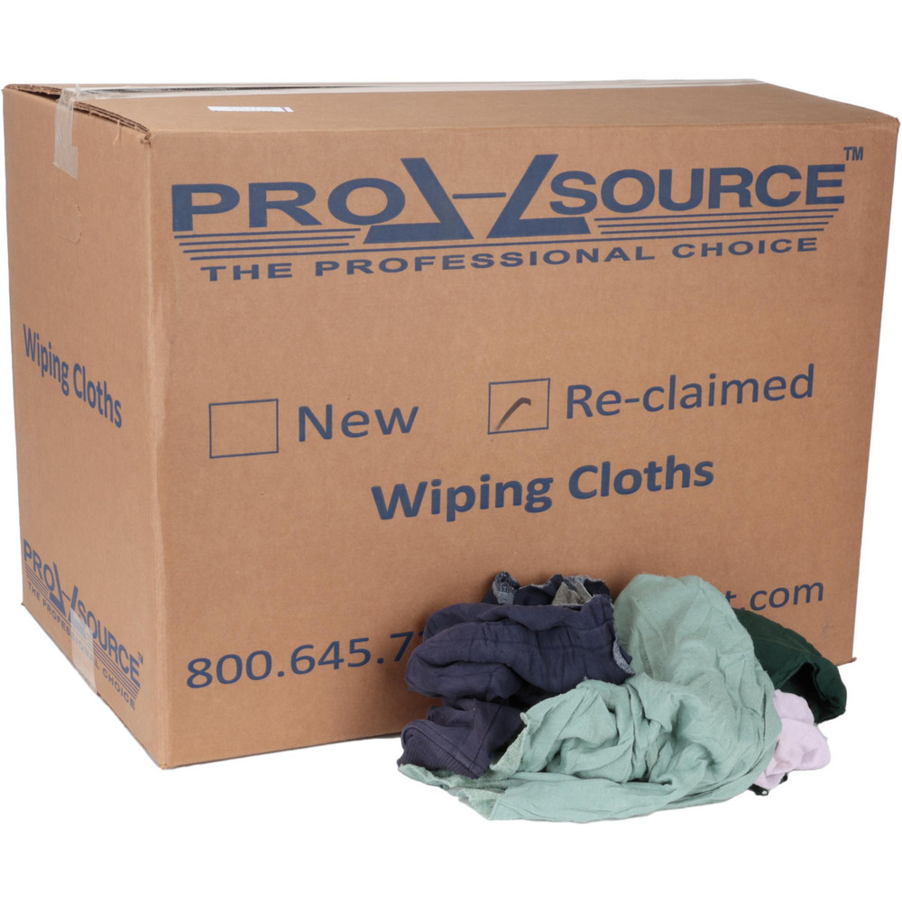 PRO-SOURCE Polishing & Dust Cloth: Reclaimed, Cotton - PS-R010-C12-10