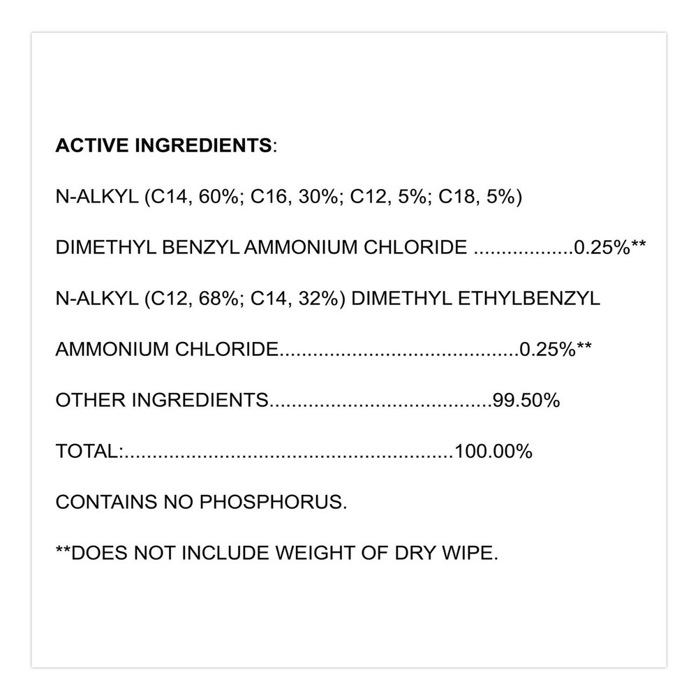 Clorox Healthcare Clorox Healthcare Disinfecting Wipes: Pre-Moistened, 110 Ct - CLO31761