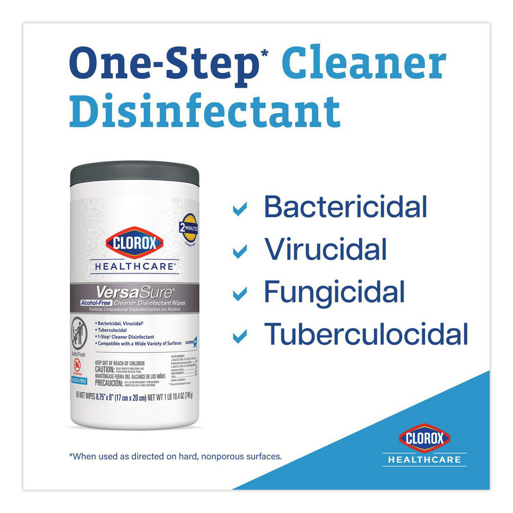 Clorox Healthcare Clorox Healthcare Disinfecting Wipes: Pre-Moistened, 110 Ct - CLO31761