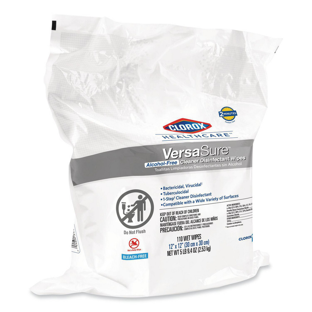 Clorox Healthcare Clorox Healthcare Disinfecting Wipes: Pre-Moistened, 110 Ct - CLO31761