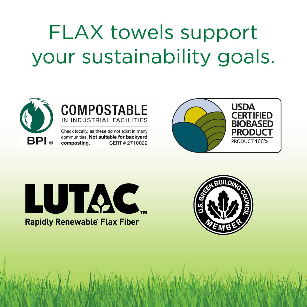 Brawny Professional Brawny Professional F900 Disposable Cleaning Towels, Tall Box, White - 29608