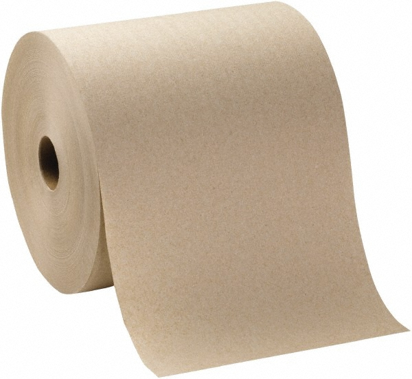 Georgia Pacific Paper Towels: Hard Roll, 12 Rolls, 1 Ply, Brown - 5054278/3365001
