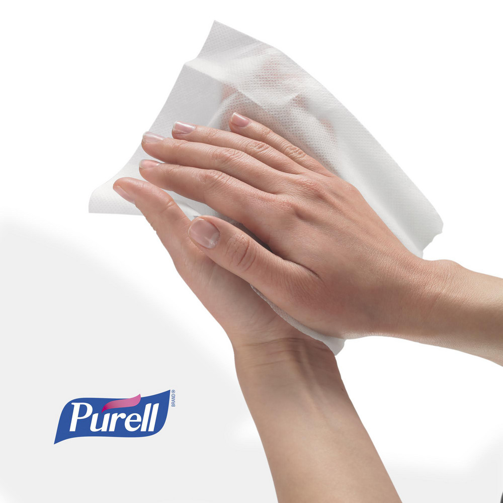 PURELL® PURELL Hand Sanitizing Wipes Non-Alcohol Formula, Fresh Citrus Scent, 100 count Hand Wipes in Eco-Slim Canister - 9111-12