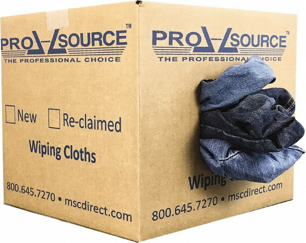 PRO-SOURCE Rags & Cloth Towels: Reclaimed, Cotton - PS-R010-C22-10