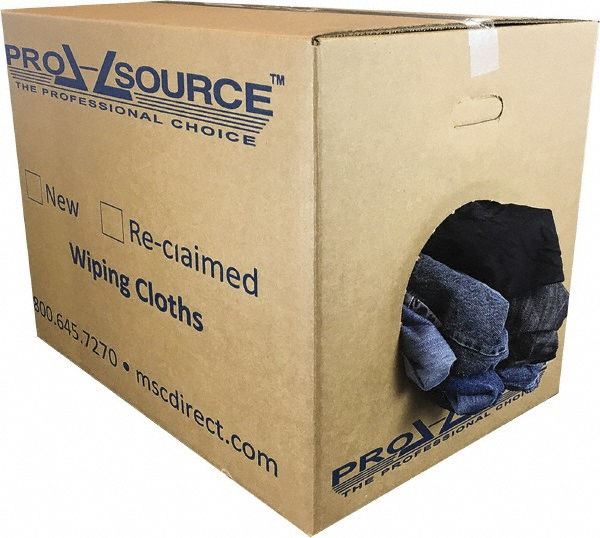 PRO-SOURCE Rags & Cloth Towels: Reclaimed, Cotton - PS-R010-C22-50