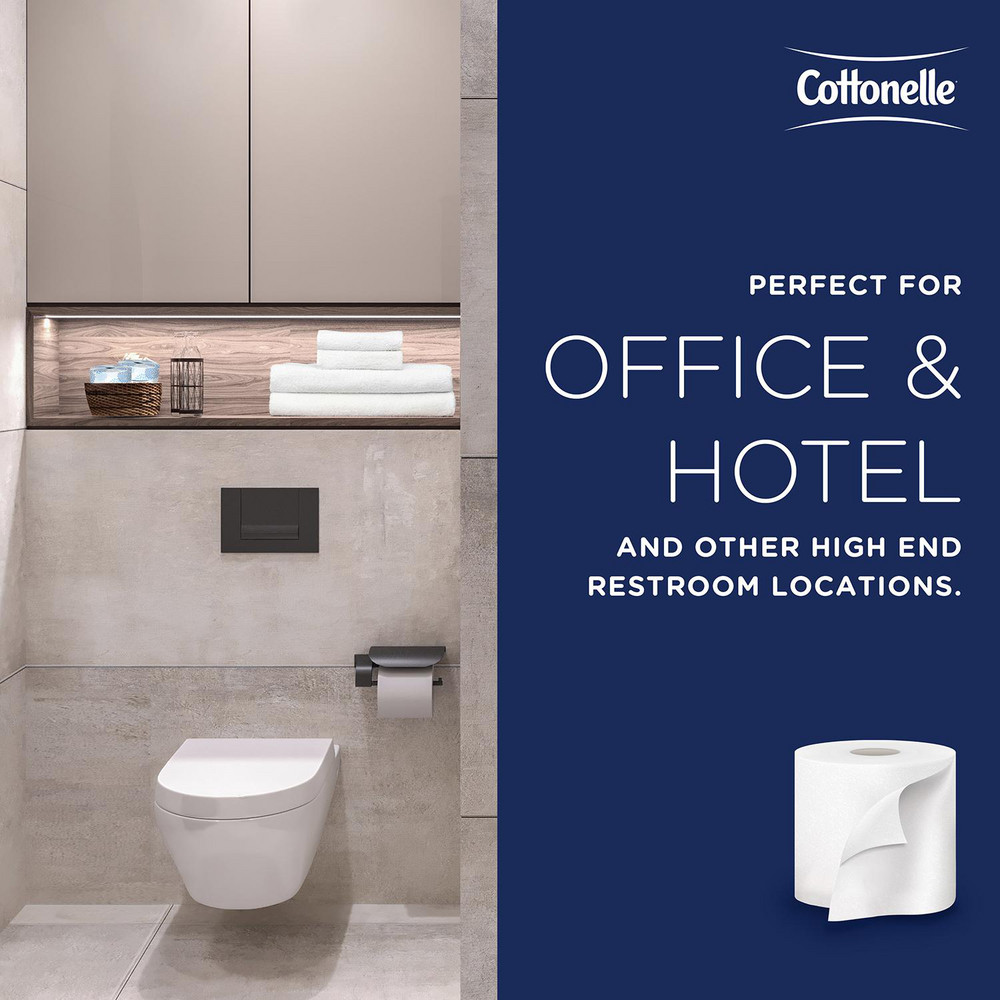 Cottonelle Bulk Toilet Paper: Standard Toilet Paper Rolls, 2-ply, White - 17713