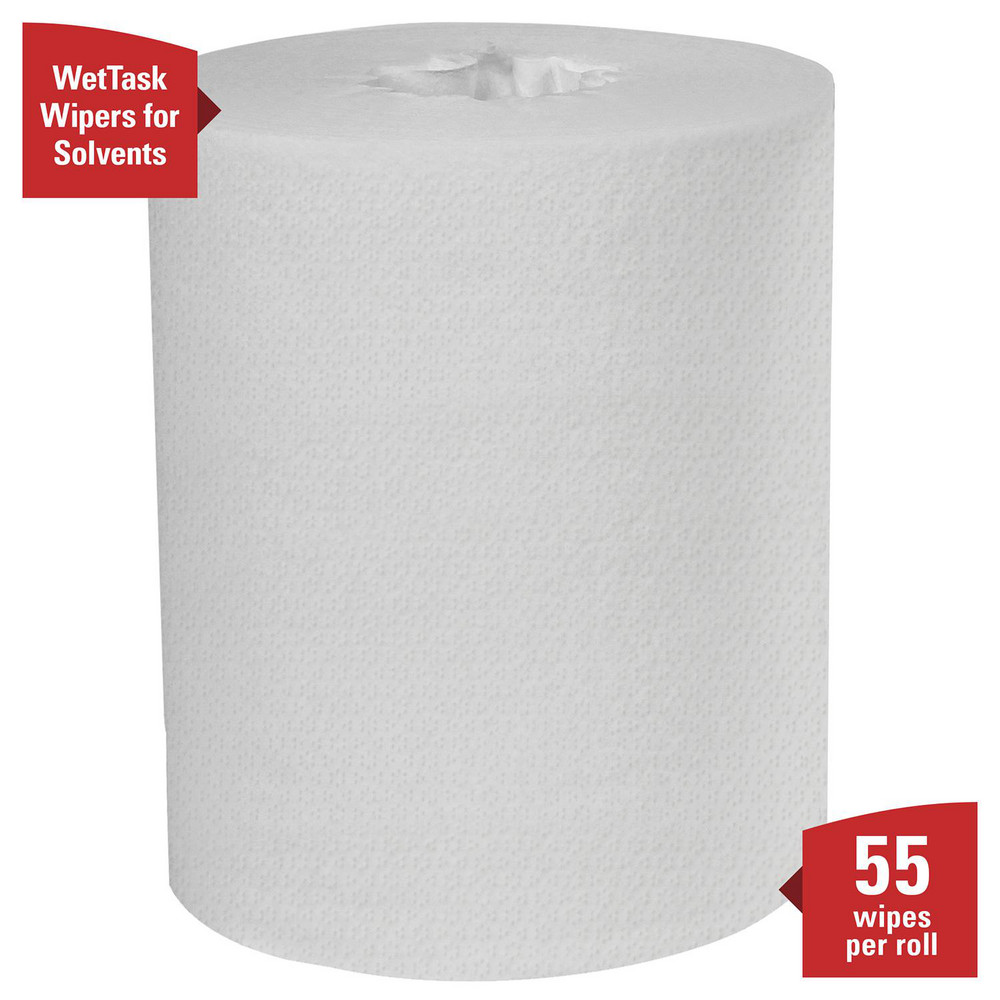 WypAll CriticalClean WetTask Wipers for Bleach, Disinfectants, & Sanitizers, Center-Pull Roll, Canister Included - 77320