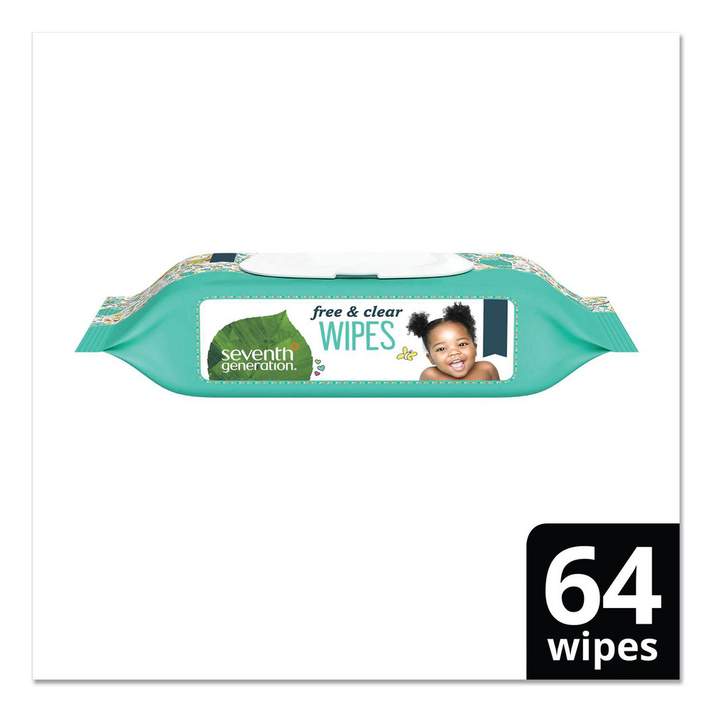 Seventh Generation Seventh Generation Baby Wipes: Pre-Moistened, 64 Ct - SEV34208CT