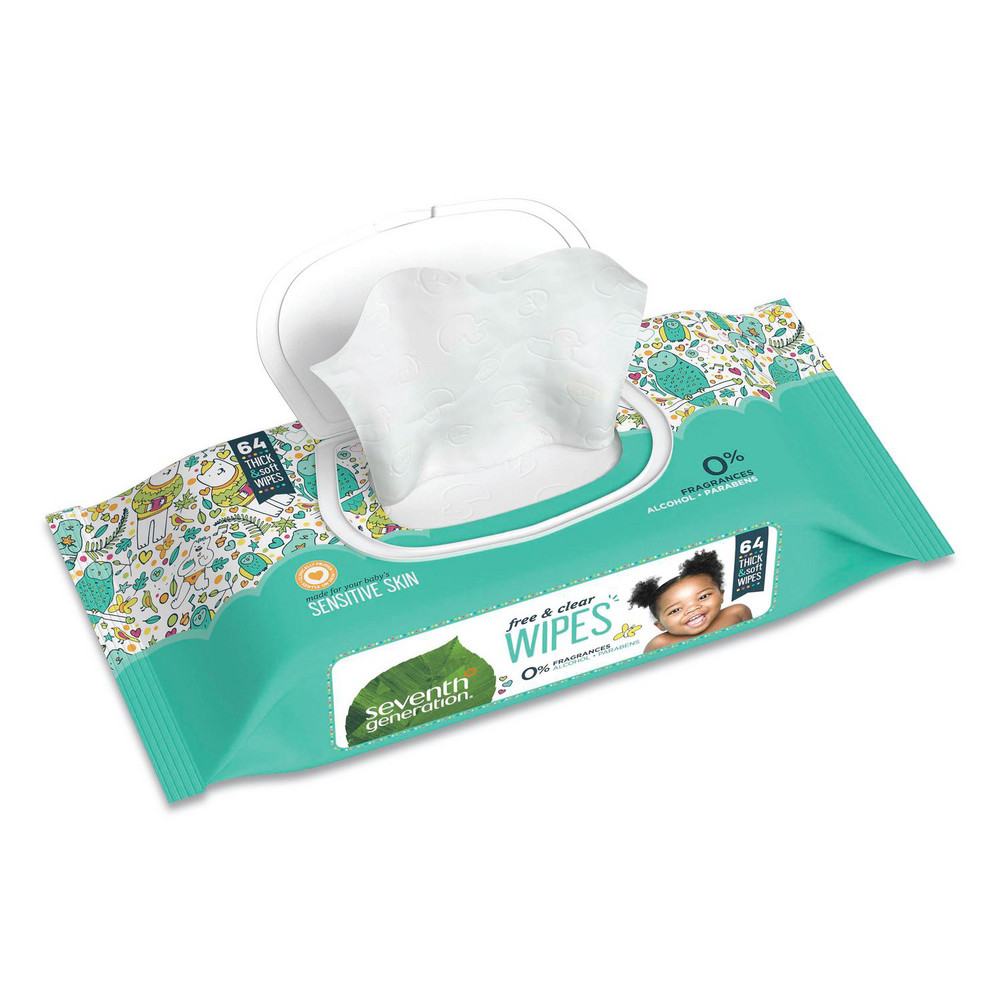 Seventh Generation Seventh Generation Baby Wipes: Pre-Moistened, 64 Ct - SEV34208CT