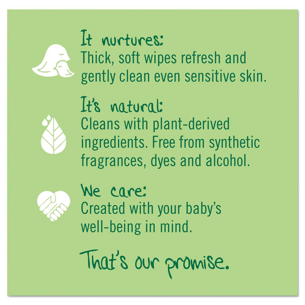 Seventh Generation Seventh Generation Baby Wipes: Pre-Moistened, 64 Ct - SEV34208CT