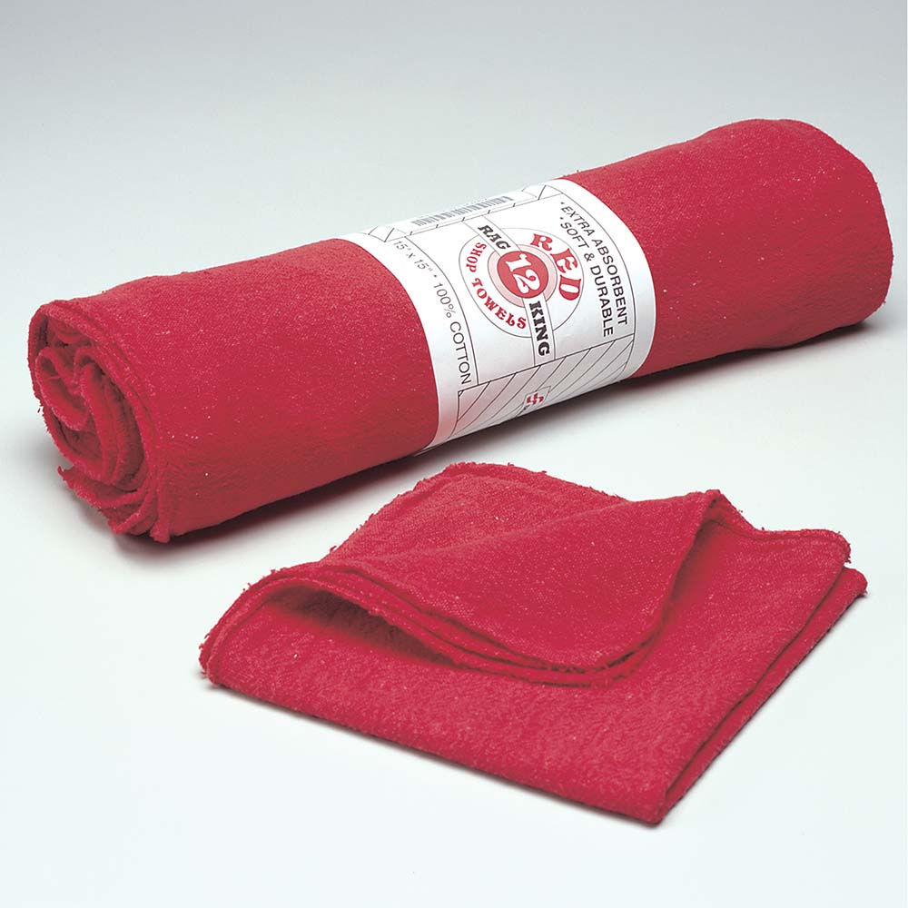 Rubbermaid Light Commercial Microfiber Cloth, , All-Purpose Rag/Towel, 16 x 16 inch, Pink - 1820581-PINK