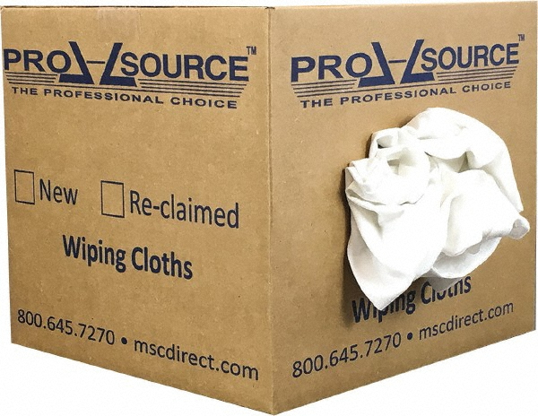 PRO-SOURCE Rags & Cloth Towels: Virgin, Cotton - PS-N020-W14-50