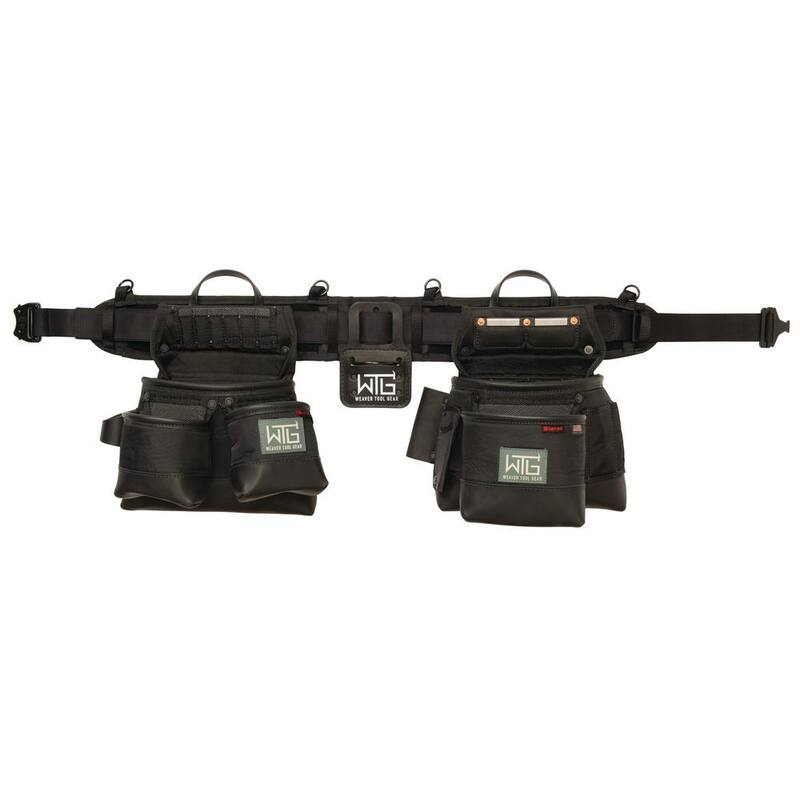 Weaver Tool Gear Super Framer Black Nylon Waist Tool Belt - 85100-65-00