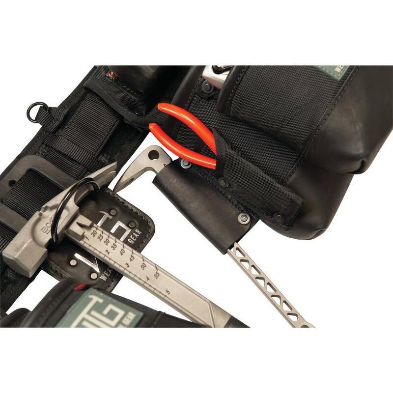 Weaver Tool Gear Super Framer Black Nylon Waist Tool Belt - 85100-65-00
