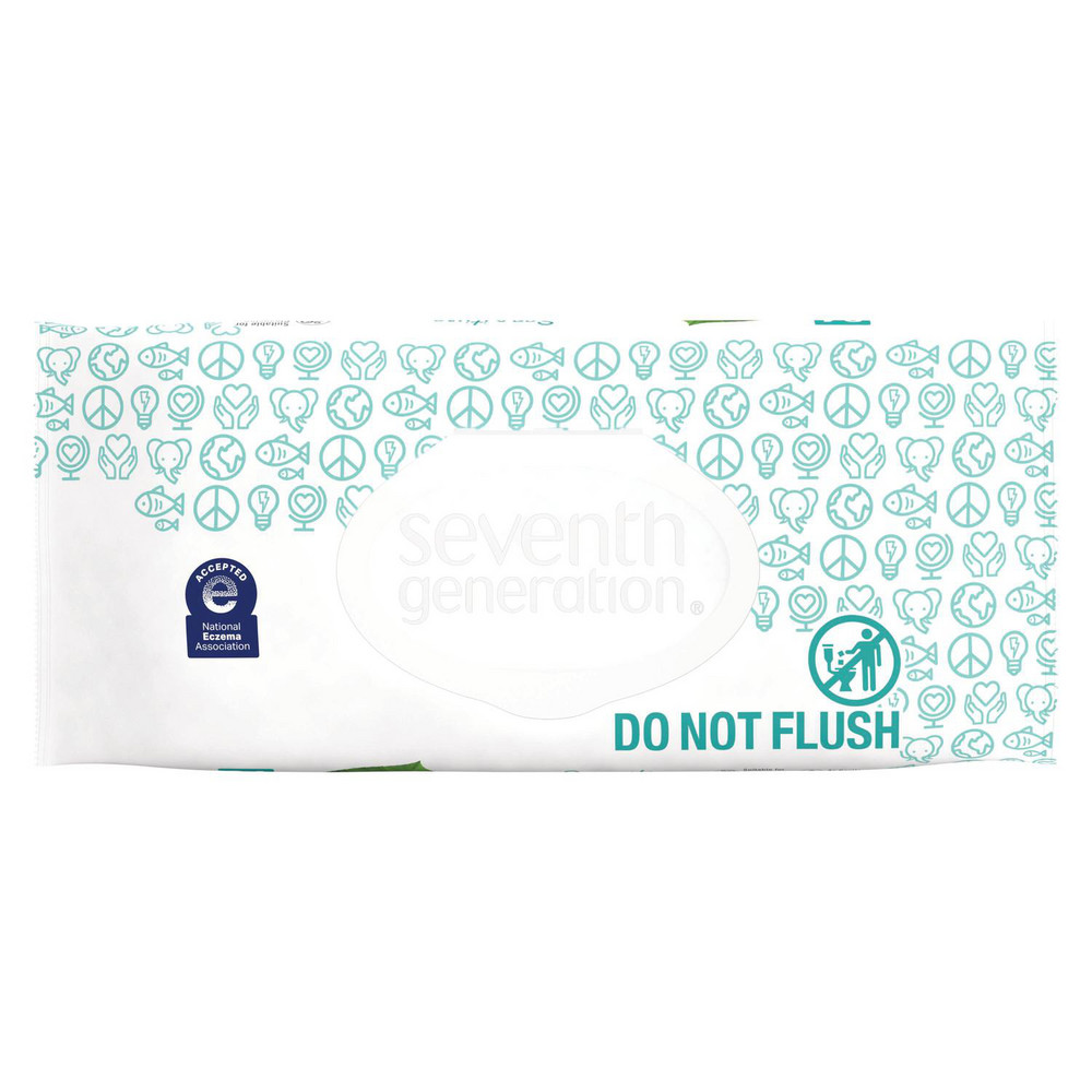 Seventh Generation Seventh Generation Baby Wipes: Pre-Moistened, 64 Ct - SEV34208