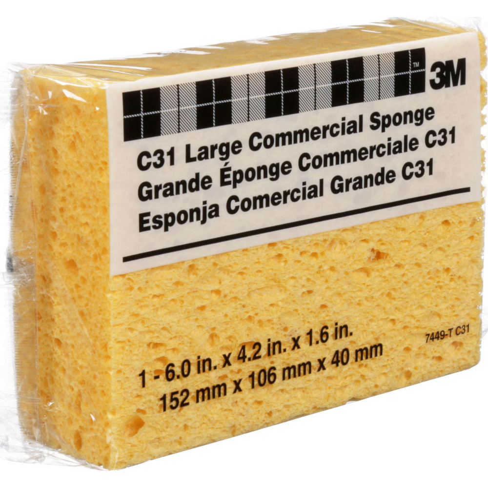 3M Commercial Size Sponge C31, 6 in x 4.25 in x 1.625 in - 7000042920
