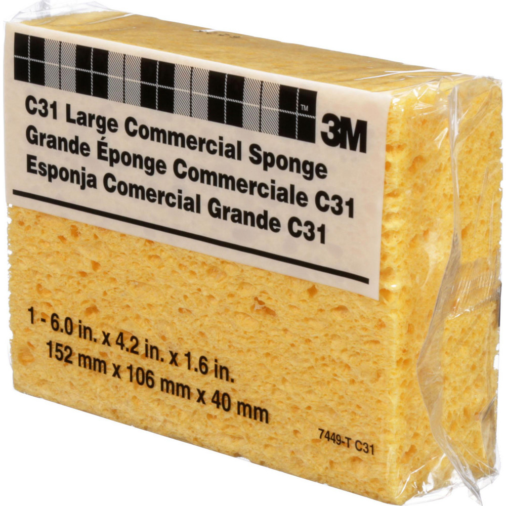 3M Commercial Size Sponge C31, 6 in x 4.25 in x 1.625 in - 7000042920
